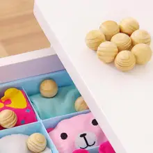 5 шт. устойчивые к плесени благовония деревянные шарики плесени и комаров насекомых червь камфоры таблетки для нижнего белья носки ящики сумки