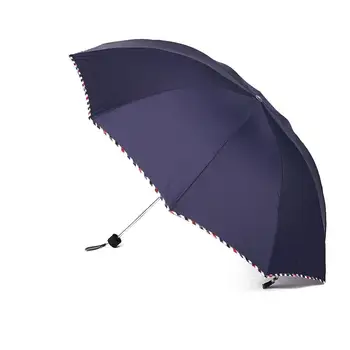 

Tool Rainy Large Umbrellas Umbrella 3 Folding Windproof Waterproof Windproof Parasol