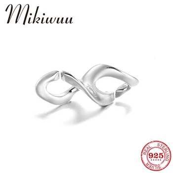 

Original 925 Sterling Silver Infinity symbol Charm Beads Accessories X Bracelet DIY fit Link Chain Mikiwuu Jewelry Hip Hop Style