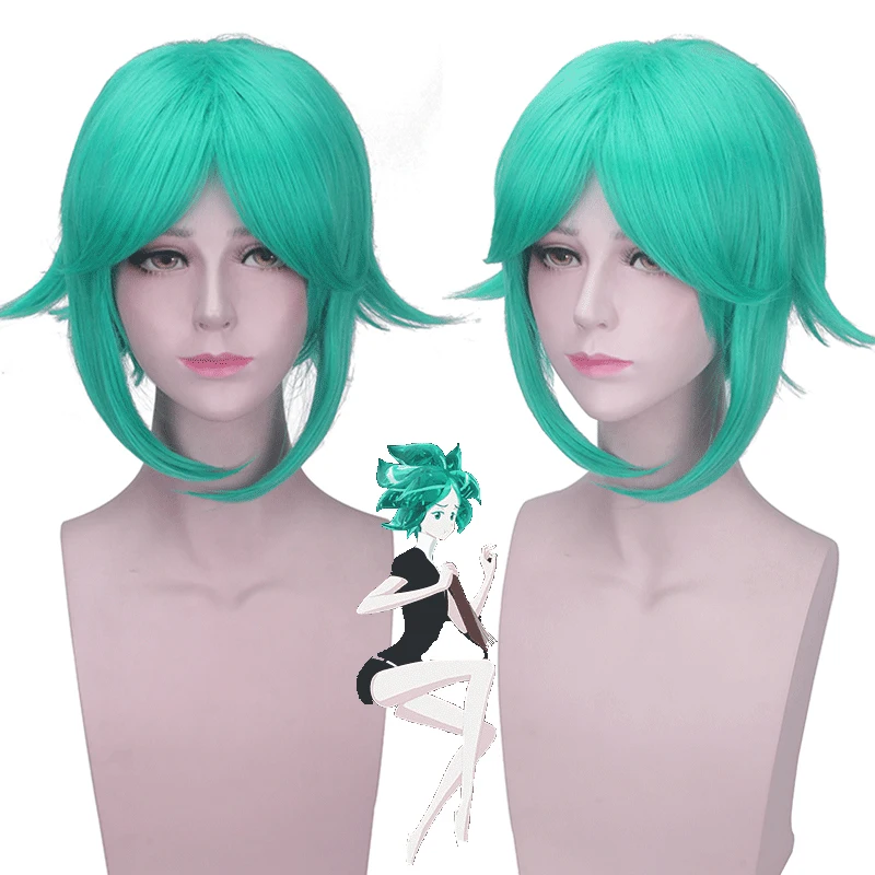 

Hoseki no Kuni Cosplay Wig Phosphophyllite Land of the Lustrous Costume Play Woman short Adult Halloween Anime Hair wigs