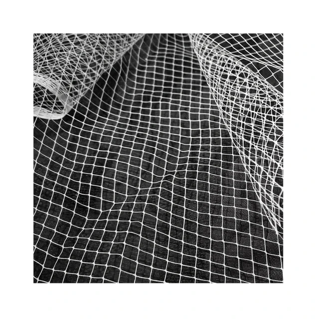 Width 57'' Fishing Net Hard Double Sided Perspective Hollow Mesh Fabric By  The Half Yard For Dress Creative Clothing Material - Fabric - AliExpress
