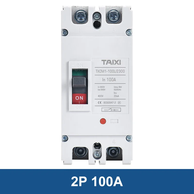 taxi moldado caso interruptor ac mccb 2p 01
