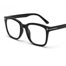 Черные Квадратные оптические очки без обезжиривания, поликарбонатная оправа для женщин и мужчин, прозрачные компьютерные очки, винтажная оправа для очков, высокое качество