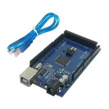 США Корабль МЕГА 2560 R3 плата Atmega2560-16Au Ch340G+ Usb кабель для Arduino модуль Улучшенный 2560 модуль