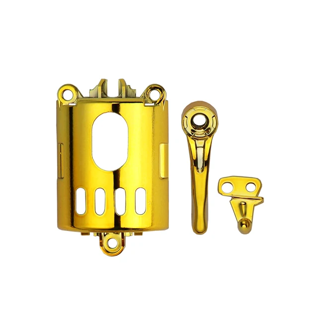Set DIY Modified Shell For 8148 Electric Hair Clipper Accessories Barber Hair Trimmer Case Motor Cover Switch 4color wireless 3pce Golden