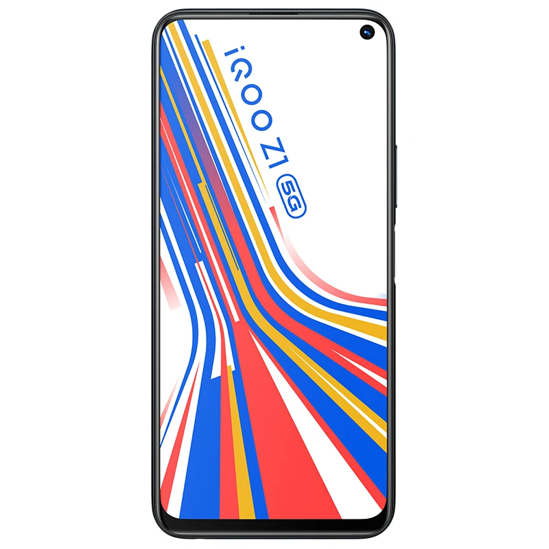 Vivo IQOO Z1 5G MediaTek 1000Plus телефон 4500 мАч большой аккумулятор 44 Вт флэш зарядка 8 Гб 256 ГБ