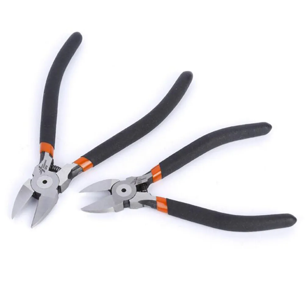 

Hardware Tools Labor-saving Plastic Dipping 6-inch / 5-inch Nozzle Pliers Diagonal Pliers Non-slip Electronic Nozzle Plier