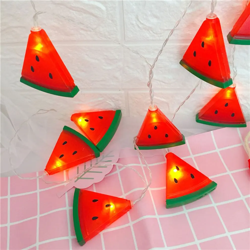 

Watermelon LED Copper Wire Star Curtain String Lights Lamp Fairy Lighting for Outdoor Wedding Christmas Decoration Battery