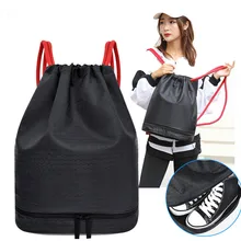 Drawstring Swimming Backpack Dry Wet Bag Sport Bags Shoulder Travel Pool Beach Swimsuit Waterproof Backpack Swim