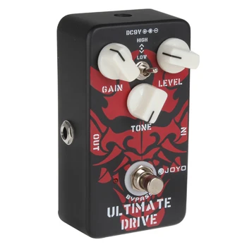 

Joyo JF-02 Ultimate Drive Pedal with True Bypass Wiring & Different Sounds & High / Low Tone Switch