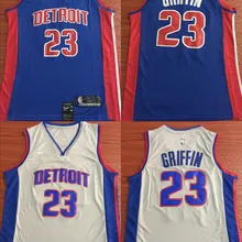 А+++ Качественная мужская одежда для взрослых#23 Блейк Гриффин Джерси Детройт