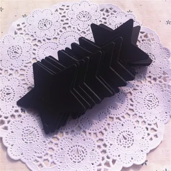

500pcs 6*6cm black paper tag, message card, children gift tag/cards, blank handmade card/tags, zakka baking card/tag