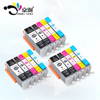 

15pcs Compatible ink cartridge replacement for canon PGI-450 CLI-451 450 451 pixma MG5440 MG5540 MG6340 MG6440 MG7140 IP7240