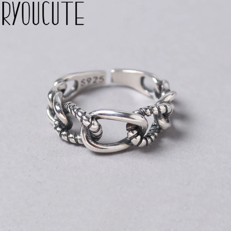 Rings for Silver-Color Bohemian Chains Christmas-Gifts Bridal Wedding Vintage Women Ethnic