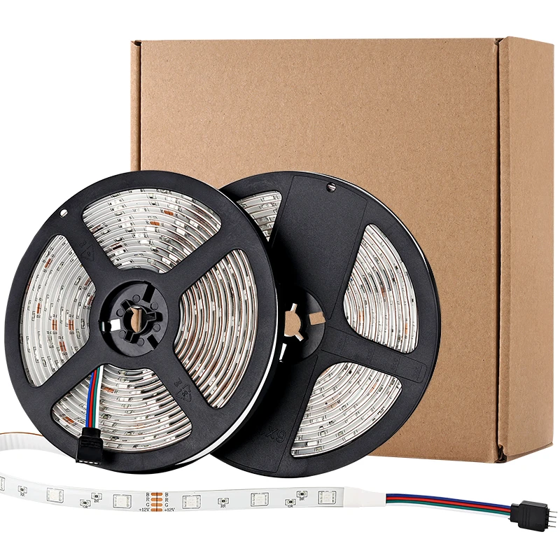 Смарт RGB Wifi контроллер ленточная лампа SMD5050 24V 10M ленточный светодиодный светильник
