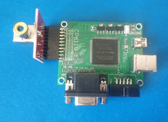 TVP5150 модуль FPGA SDRAM PAL декодирование видео аналоговый AV вход камера VGA дисплей