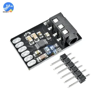 

CS4344 D/A Digital to Analog Stereo Audio Converter Board Module 2-200kHz linear analog Low-pass Filter Auto-speed for Arduino