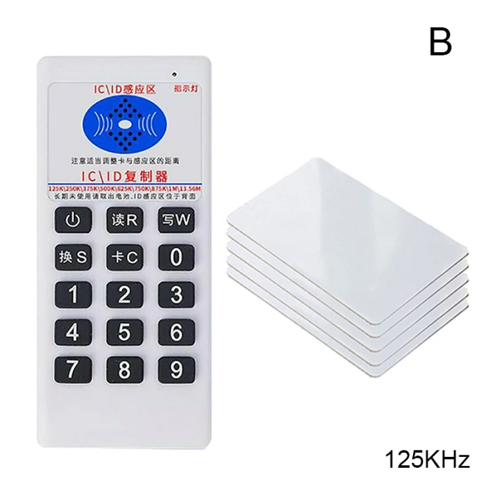 RFID ID Card копировальный аппарат с кнопкой индукции портативный считыватель карт для карт доступа новое поступление