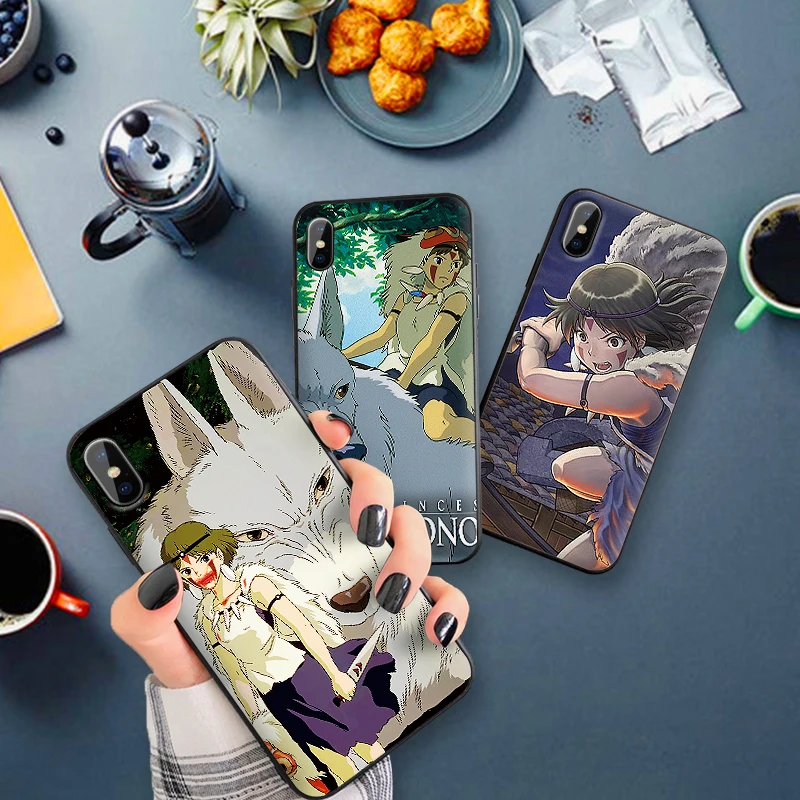 

Princess Mononoke FOR Xiaomi MI 6X MIX 2S 3 F1 9 CC9E CC9 8 9 SE 8 A2 LITE A3 PRO 9T Silicon Coque Capa