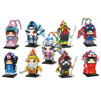 

Newly launched in 2020, the Romance of the Three Kingdoms series Brickheadz building blocks children's toys for gifts