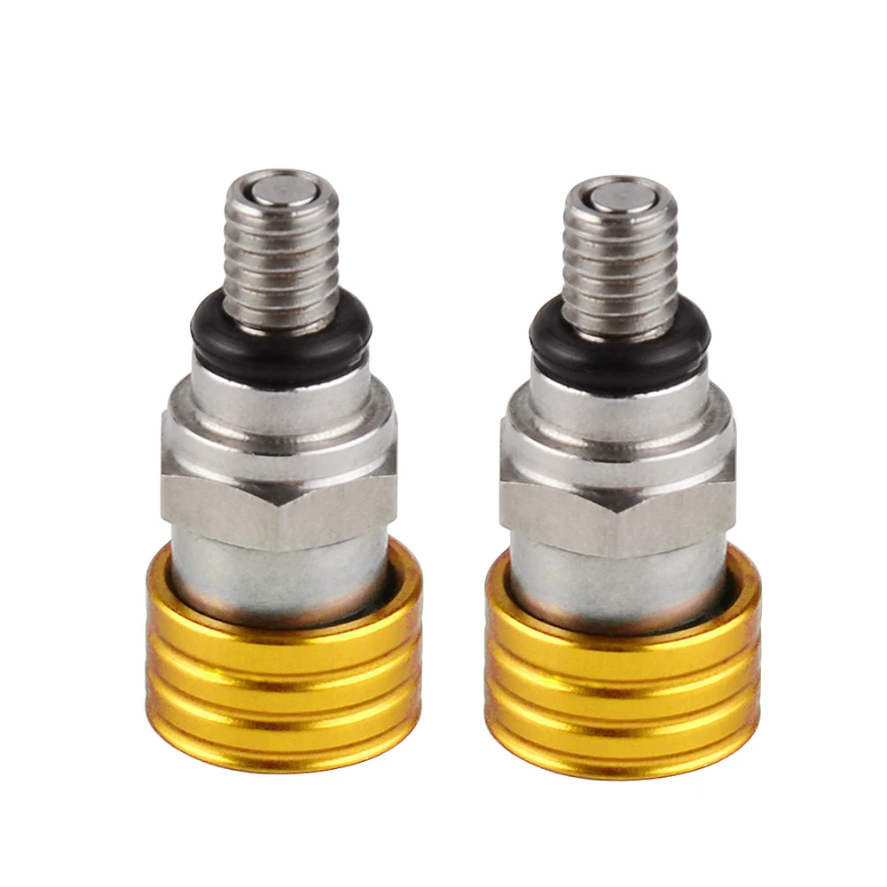 Рельсовый клапан Воздушной вилки M5x0.8 для Suzuki RM65 RM85 RM125 RM250 RMX250 RMX450Z RMZ250 RMZ450 DRZ250 DRZ400