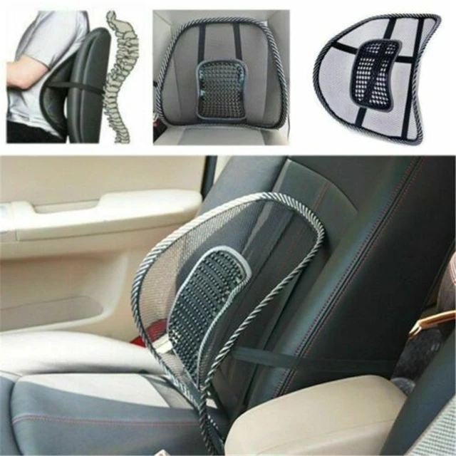 Almohada Lumbar eléctrica para asiento de coche, soporte para asiento de  oficina, almohadilla Lumbar para el cuidado de la salud - AliExpress