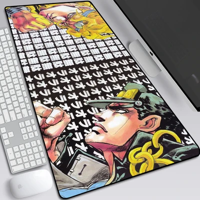 Японское аниме Джоджо Необычные Приключения Dio Jotaro Kujo Joseph Бруно Bucciarati JoJo коврик для мыши офисный стол коврик для клавиатуры - Цвет: 90 40cm