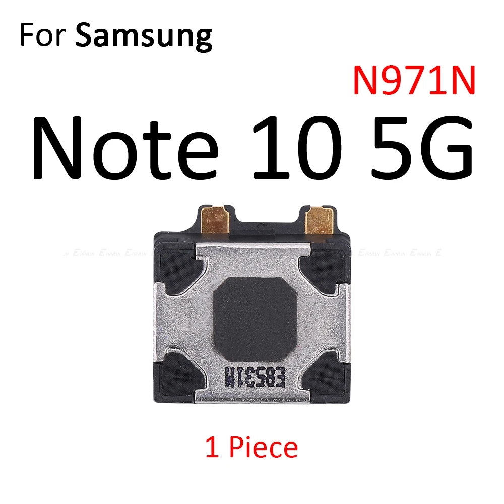Верхний передний наушник, динамик для samsung Galaxy S10 5G S10e Note 10 9 8 S9 S8 Plus S7 S6 Edge, запасные части - Цвет: Note 10 5G