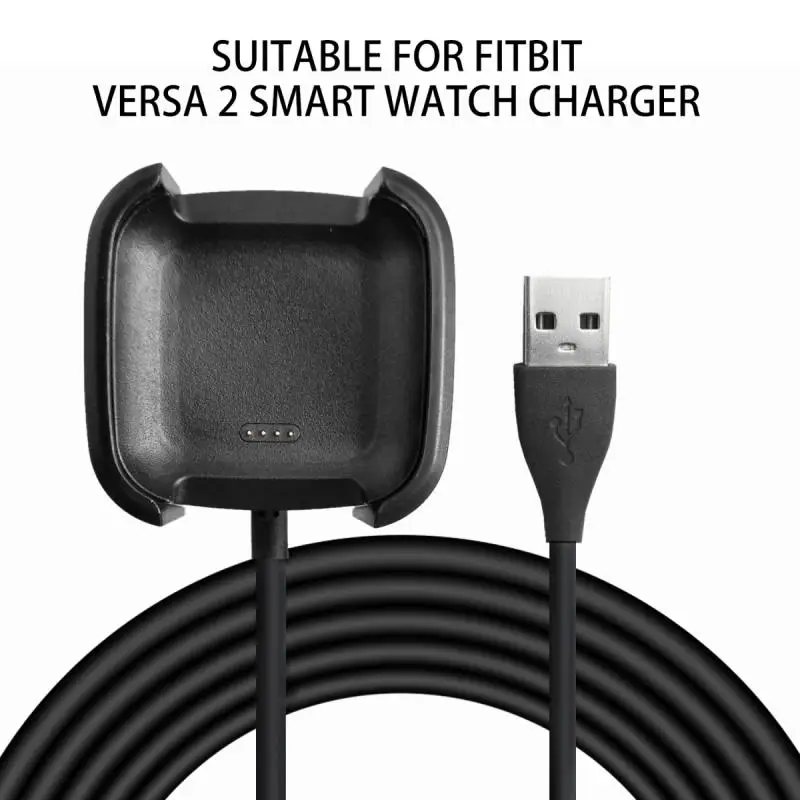 

Smart Watch Charging Dock For fitbit versa 2 charging Base USB Cable Charging Stand for Fitbit Versa Charger accessories