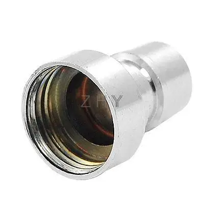 

House Washing Machine Water Faucet Adapter Silver Tone