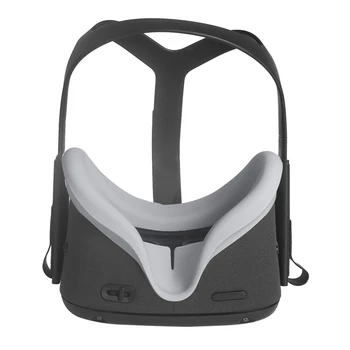 

Face Shield for Quest, Silicone Face Cover, Face Pad Sweatproof Lightproof Washable