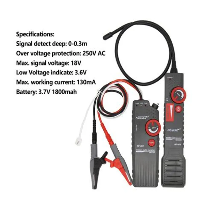 NF-822 Multi-Function Line Finder 220V Network