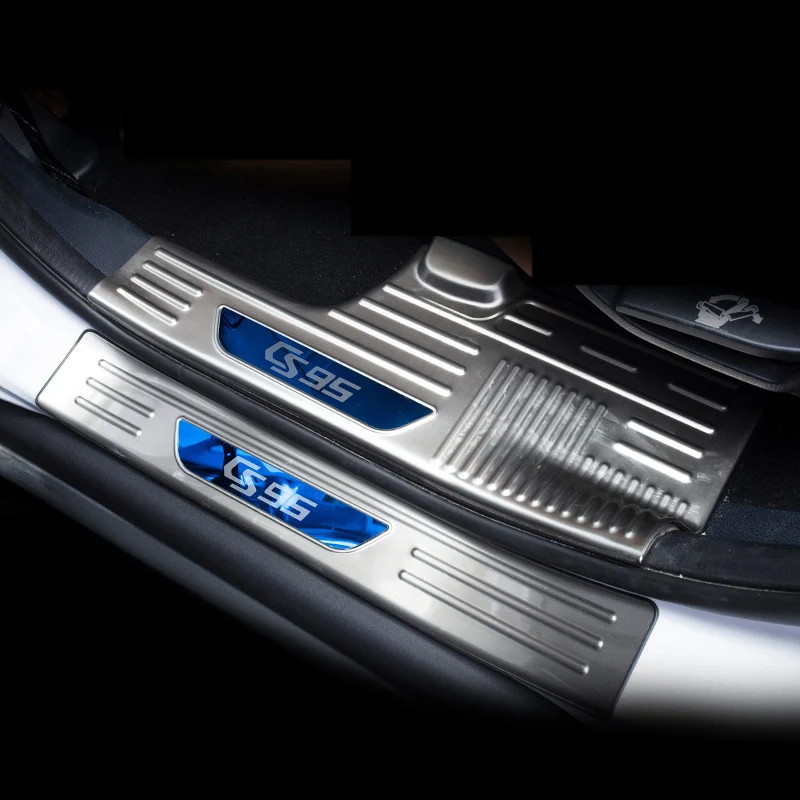 Lsrtw2017 для Changan Cs95 автомобильный порог порога, защита от царапин, внутренние аксессуары