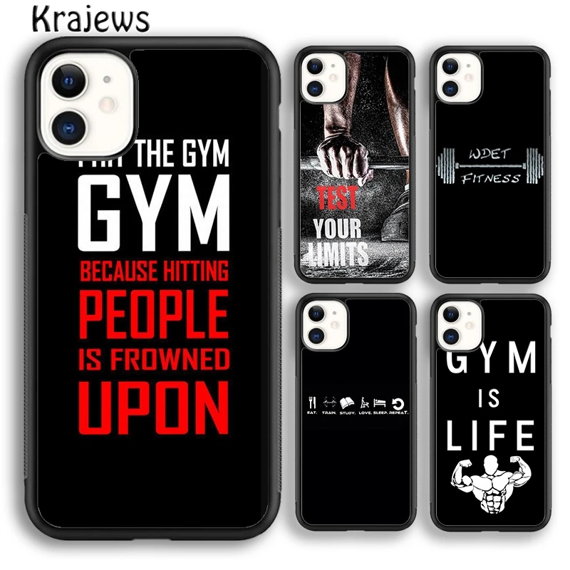 Мотивационные Чехлы для телефона krajew 6s 7 8 plus X XS XR 11 12 13 pro max Samsung S8 S9 S10 | Мобильные