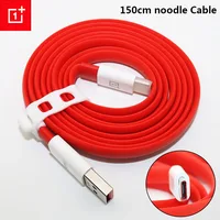 Cable Usb 100 tipo C Oneplus 6 Dash para teléfono móvil, Original, 35CM/150cm/200cm/3,1 cm, rojo, 4A, para A Plus 7, 7t, 6T, 5 t, 3 t