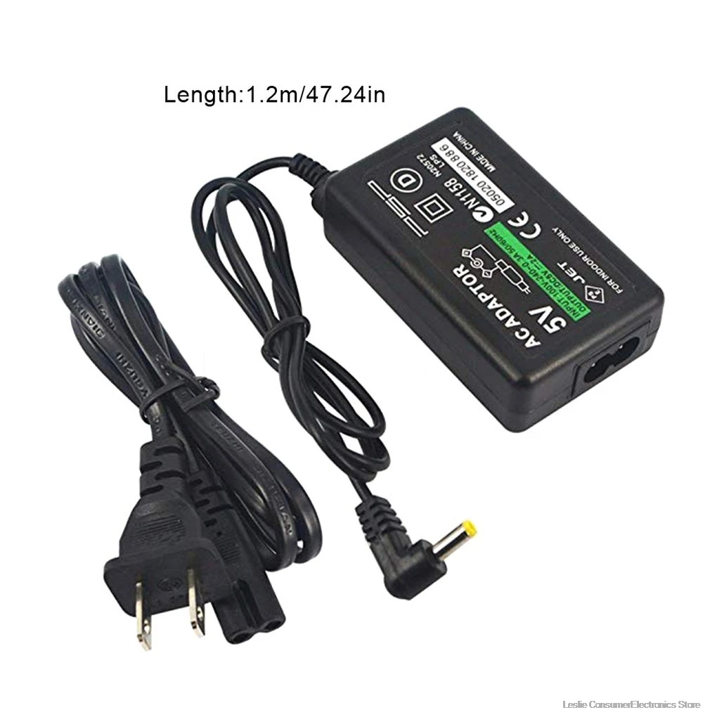 

For PSP charger 5V AC Adapter Home Wall Charger Power Supply Cord for Sony PSP PlayStation 1000 2000 3000 EU US plug