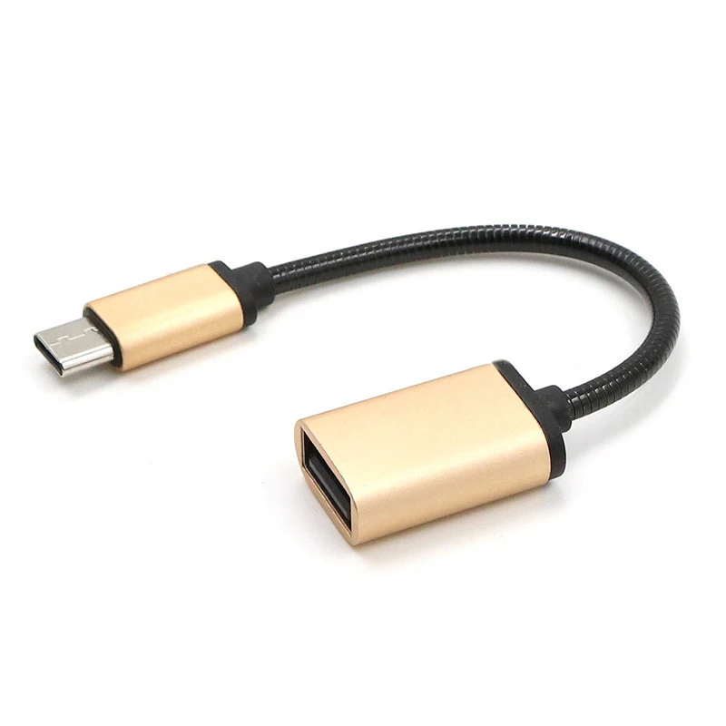 Connector Adapter Cable Converter 18cm Type-C to USB2.0 Hose Connection For Huawei P10/Samsung S8 Useful