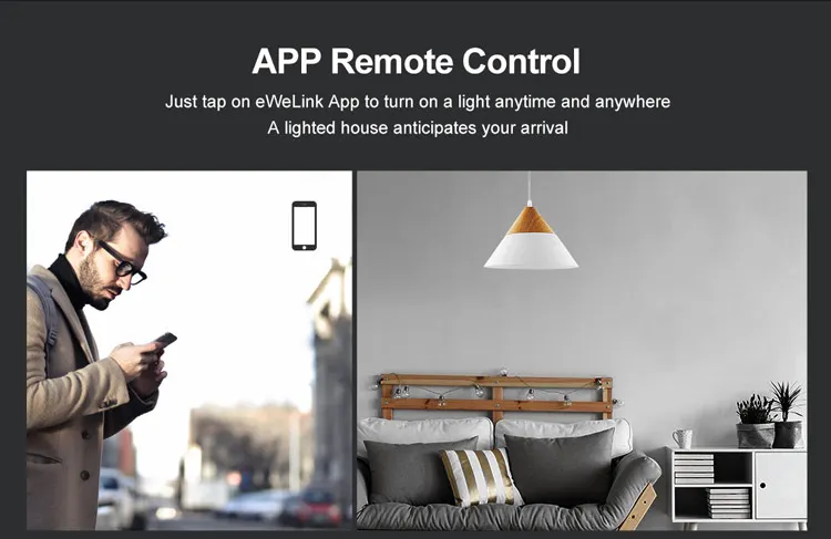 T3EU-TX墙面开关墙面开关带RF遥控3