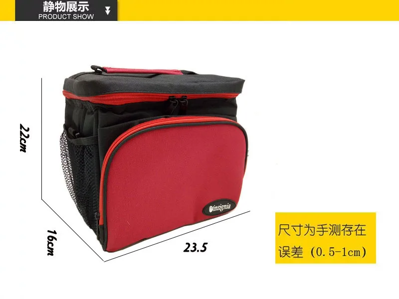 New Style One-Shoulder Feeding Bottle Cold Insulation Thermal Bag Oxford Cloth Amazon Insulated Freezer Bag Cross Border Student