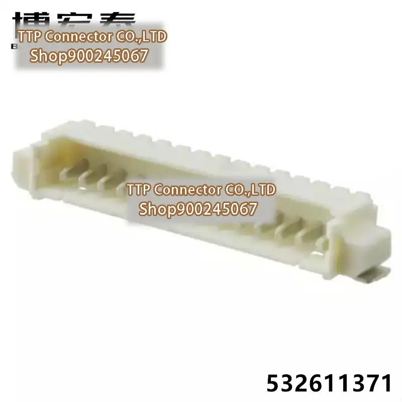 

10pcs/lot Connector 53261-1371 532611371 1.25mm Leg width13P 100% New and Origianl