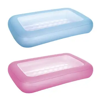 

Inflatable Swimming Pool Kids Adult Bathing Pool Large Size Outdoor Indoor Square Swimming Pool 165X104X25cm Dropshipping