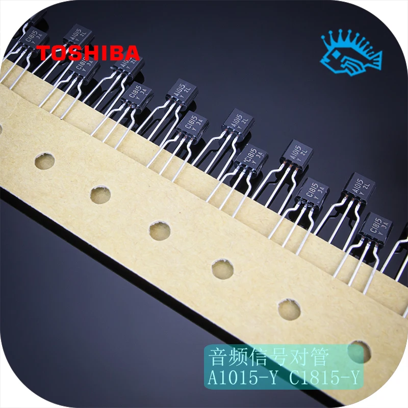 

5pcs/50pair C1815-Y A1015-Y Transistor Original Japan Toshiba Audio Pair Tube TO-92