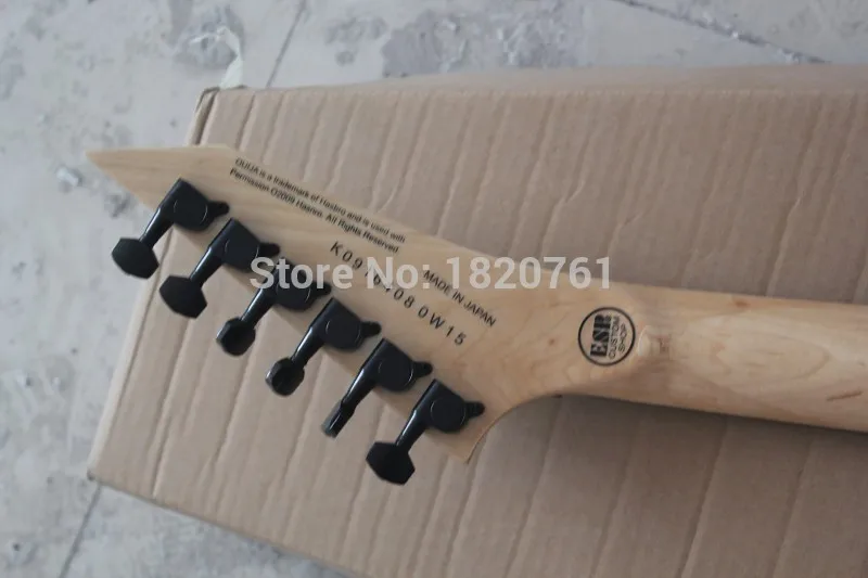 Высокое качество Custom Shop KH-2 Ouija Kirk Hammett Cynthia белая электрогитара 14510