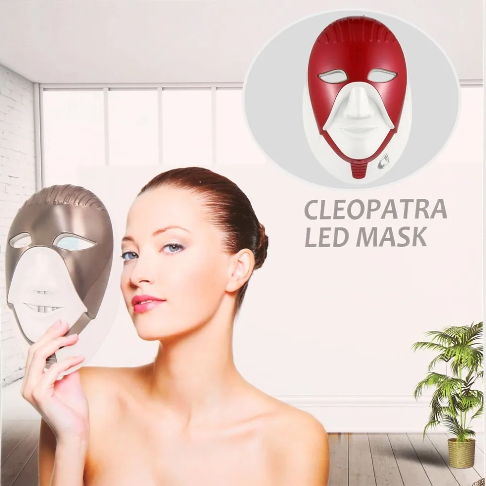 2019 Новая задняя крышка Cleopatra Led Touch Led маска дизайн прибор фотоомоложения цвет красота инструмент лицевой шеи