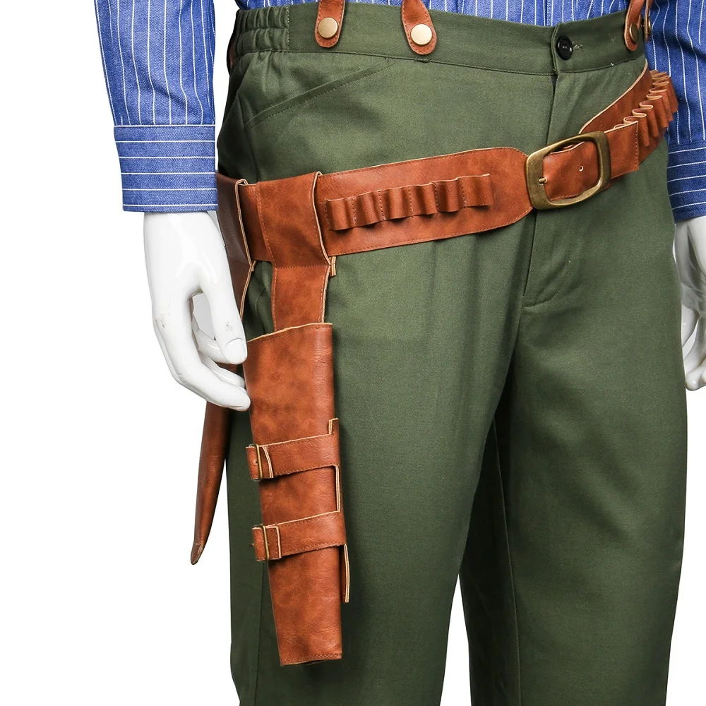 for Game Red Dead Redemption 2 Arthur Morgan Cosplay Costume Gunslinger Full Outfit Suit Halloween Carnival Party Costumes (3)