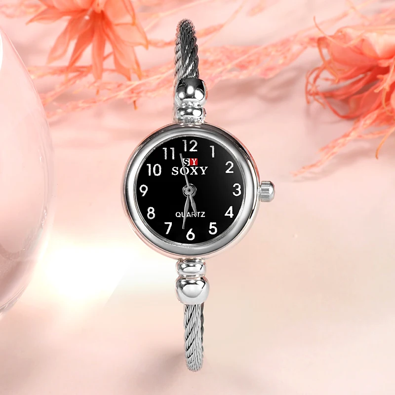 SOXY женские часы-браслет модные ультра-тонкий ремешок Роскошные Яркие цвета Женские часы женские наручные часы reloj mujer