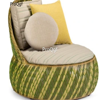 

Ngrysie 1Pcs A Set GARDEN meishi style home Relax Chair light yellow