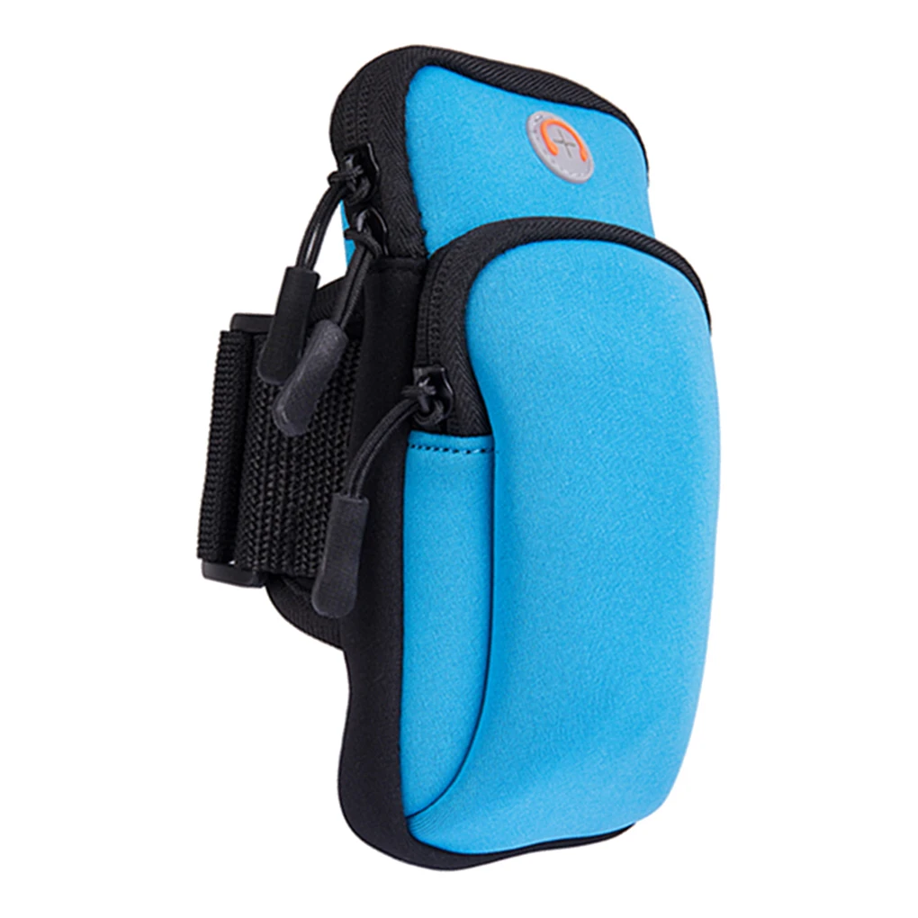 Arm Band Bag Wrist Running Jogging Waterproof Phone Case Storage Zipper Wrist Arm Bag