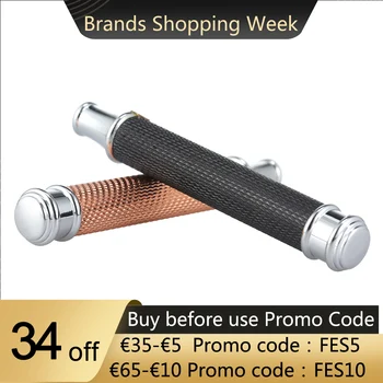 

Stainless Steel Shaving Handle Double Edge Shaving Razor Safety Replacement Beard Razor Handle Grip Manual Mustache Shaving Tool