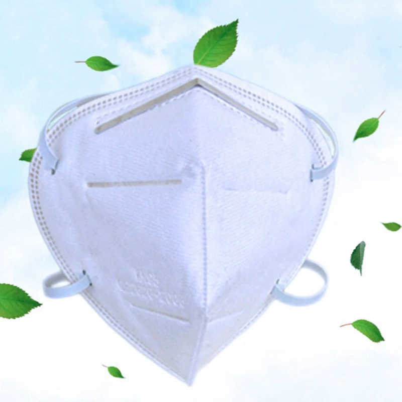 1Pcs Dust Masks Vertical Folding Nasal Filter Breathing Medical Mask Anti Industrial Construction Pollen Haze Mask Disposable